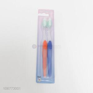 Popular Wholesale 2PCS Deep Clean Adults Toothbrushes
