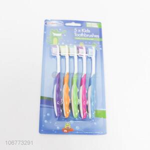 Hot Sale 5PCS Safe Children Baby Training Toothbrush