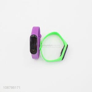 Hot Sale Colorful Silicone Electronic Watches Cheap Wrist Watch