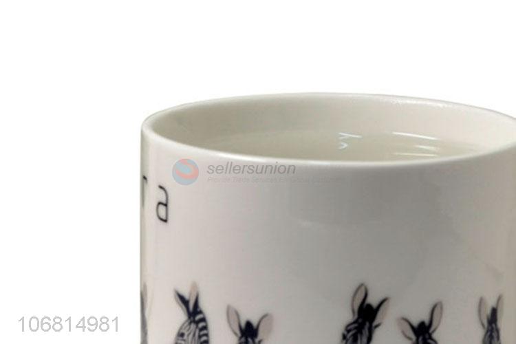 Excellent quality custom logo ceramic coffee mug milk cup