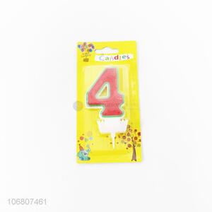 Custom Birthday Party Decorative Number Candles