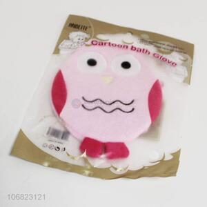 New cartoon animal baby shower gloves bath soft gloves