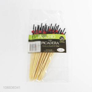 China Disposable Bamboo Tooth Pick Fruits Toothpick