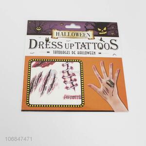 Wholesale Halloween dress up tattoos wound tatttoo