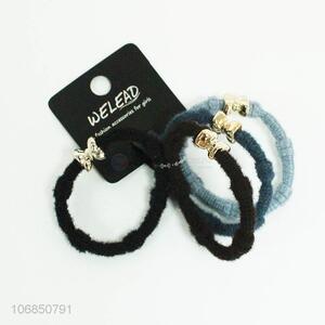 Best selling women hair accessories 4pcs hair rings