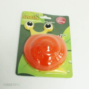 Wholesale creative cartoon snail shaped plastic toothbrush holder