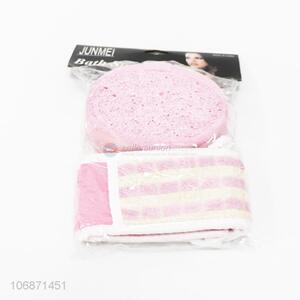 Promotional Bath Ball Sponges Bath Accessories Body Natural Sponge Set