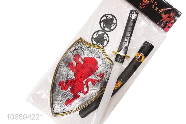 Good Sale Black Ninja Sword Plastic Sword Series Set