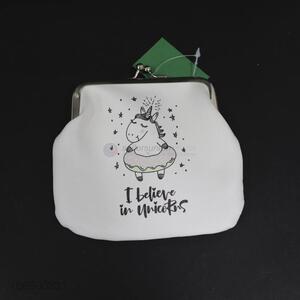 Wholesale cute cartoon pu leather coin purse pu clutch