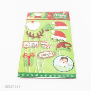 Reasonable Price Christmas Decoration Creative Fun Paper Photo Props Kits