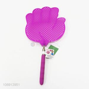 Cheap Stainless Steel Telescoping Pole Hand Shape Plastic Fly Swatter