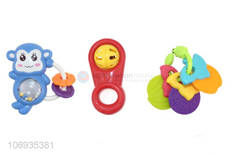 Most Popular Customized Educational Infant Toys Plastic Bell Toy Set