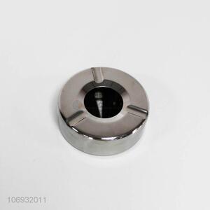 Wholesale premium indoor round stainless steel ashtray