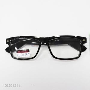 New Selling Promotion Black Plastic Frame Adults Glasses