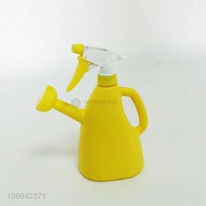 New design 2-in-1 plastic watering can bottle with manual pump