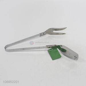 Low price new styel 9inch stainless steel food tong