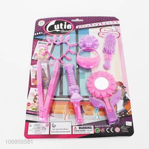 Wholesale Children's Pretend Play Toys Set Hairdressing Plastic Toys