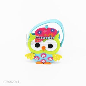 Suitable price cartoon owl felt basket candy basket for children