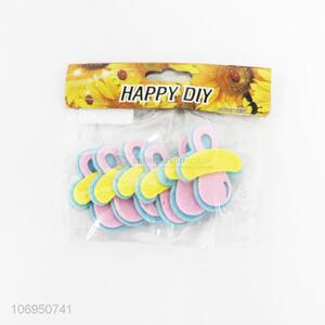 Wholesale 6 Pieces Cute Nipple Shape Felt Sticker