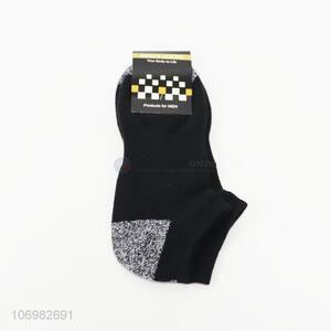 Custom logo men winter breathable ankle socks