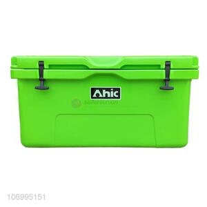 China manufacturer 85L food grade enviromental material insulated box cooler box