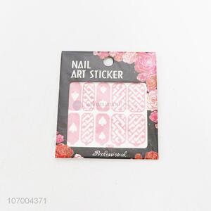 China manufacturer fashion full cover nail stickers nail accessories