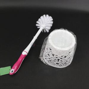 Top Quality Plastic Toilet Brush With Holder Set