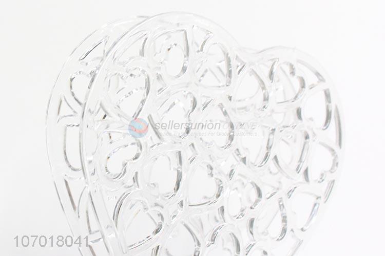 High Quality Heart Shape Plastic Paper Towel Holder