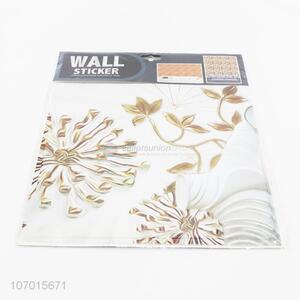 China manufacturer home wall sticker pvc flower stickers
