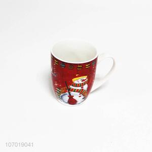 Good Quality Christmas Snowman Ceramic Cup Christmas Mug