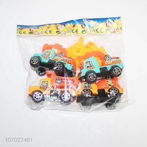 Most popular children plastic engineering truck toys construction truck toys