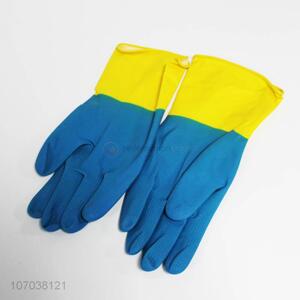 High quality long sleeve warm household cleaning gloves