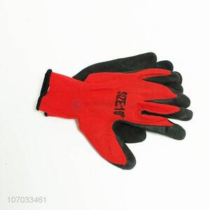 Low price safety gloves pvc protective gloves