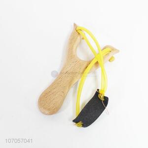 Good quality children outdoor wooden slingshot wooden traditional toy