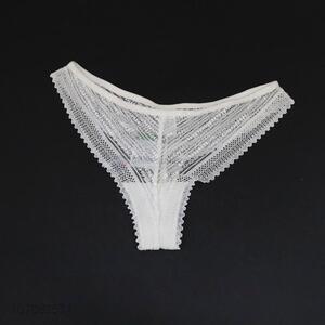 Best sale white comfortable sexy women t-back ladies panties