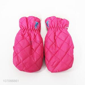 Factory price children waterproof snow ski gloves winter warm gloves