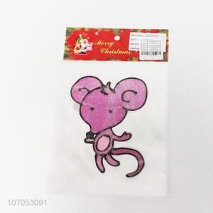 Reasonable Price Cute Cartoon Mouse Shaped Christmas Window Stickers