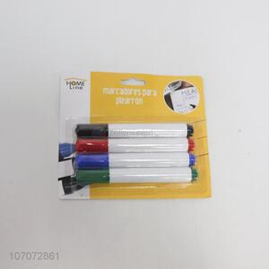 High Quality 4 Pieces Fine Point Permanent Markers Set