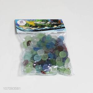 Wholesale Colored Glass Beads Glass Crafts for Decoration