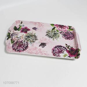 Fashion Printing Melamine Tray Durable Serving Tray