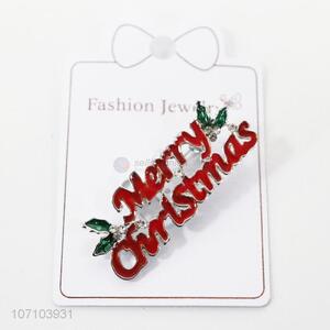 Good Sale Christmas Decoration Alloy Brooch