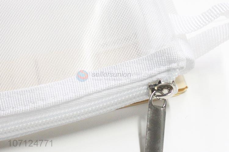 Top Quality Fashion Mesh Pen Bag For School And Office