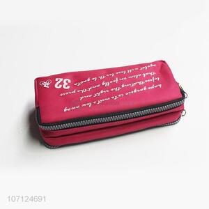 Best Selling Oxford Cloth Pencil Case Cheap Pen Bag