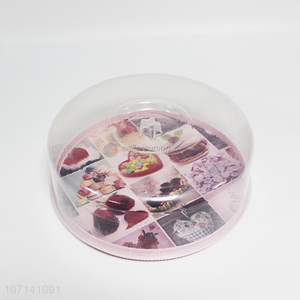Hot Sale Plastic Round Cake Box Packaging Boxes