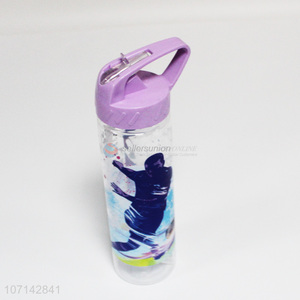 Promotional cheap portable bpa free plastic water bottle trendy sports bottle