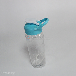 Low price portable reusable plastic water bottle fashion sports bottle