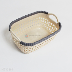 New Design Multipurpose Plastic Storage Basket with Handle