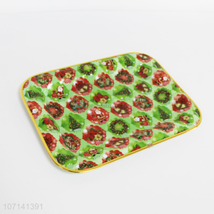 Wholesale Christmas Series Colorful Plastic Tray