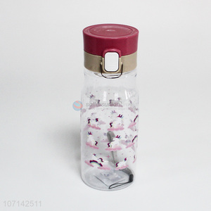 OEM large capacity cartoon plastic water bottle outdoor sports bottle