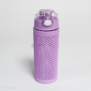 Creative design leakproof plastic water bottle fashion sports bottle